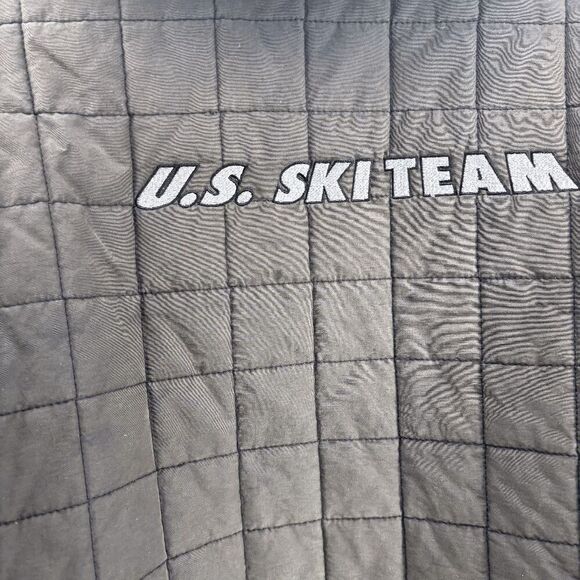 Spyder Team Venom US Ski Team Jacket Patch Removed Mens SIze M Gray Hooded VGC - Picture 5 of 9